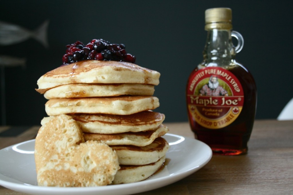recette pancakes moelleux sirop erable